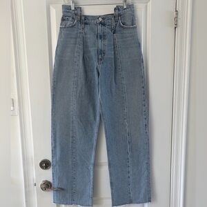 BRAND NEW Agolde High-Waisted Light Blue Jeans